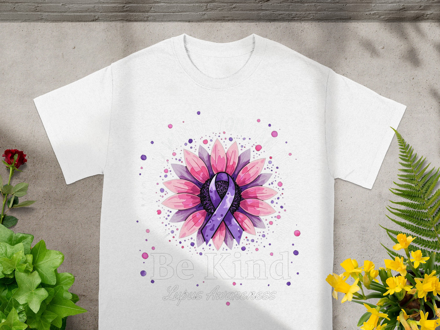 Be Kind Lupus Awareness T-shirt for Support