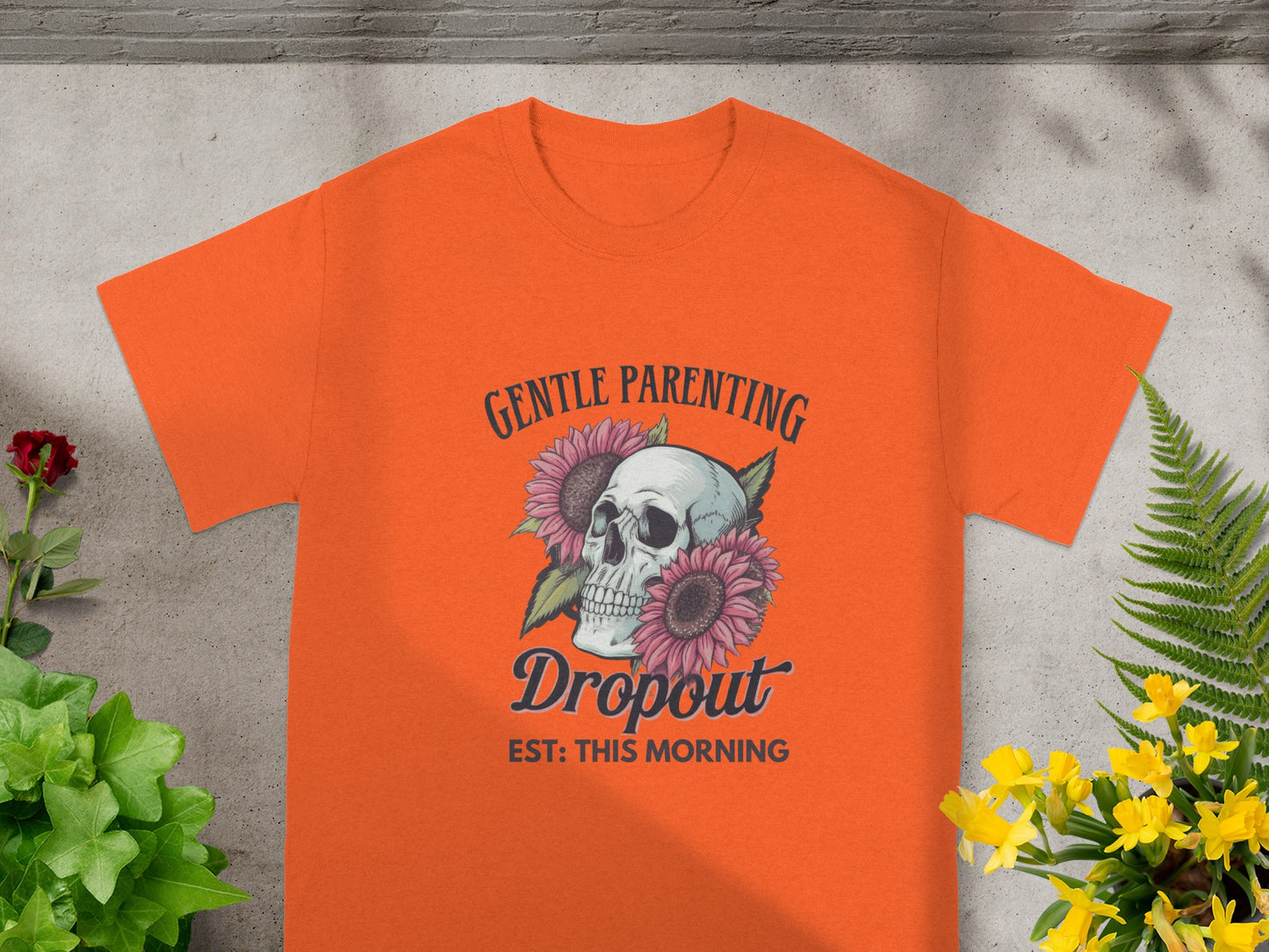 Gentle Parenting Dropout EST This Morning T-Shirt