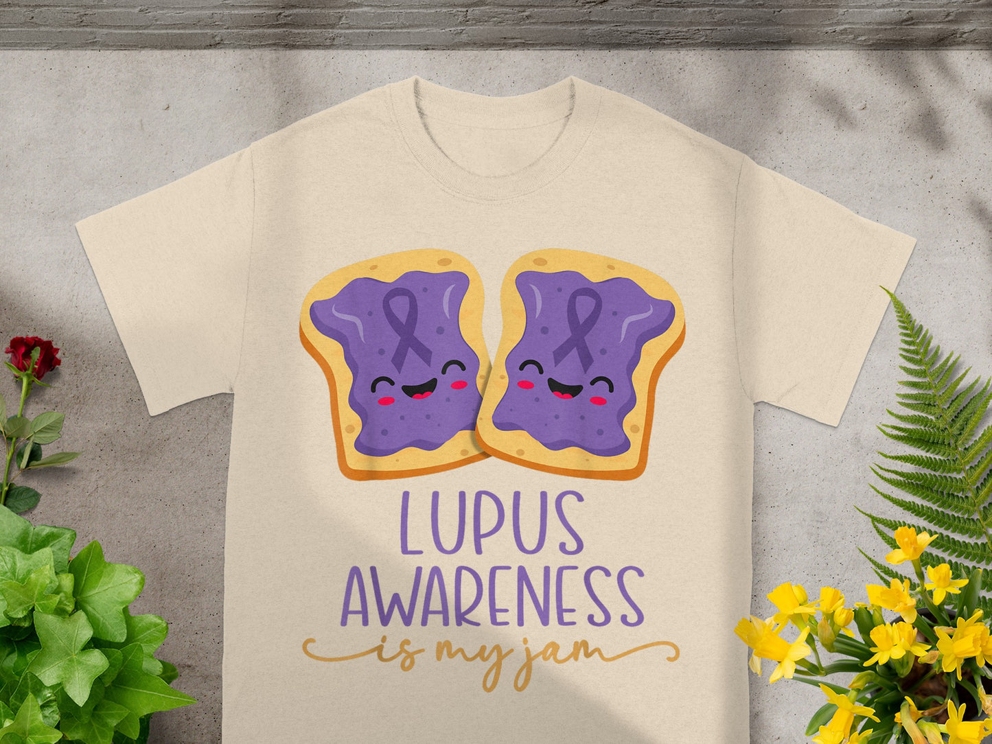 Lupus Awareness Is My Jam Fun T-Shirt For Awareness