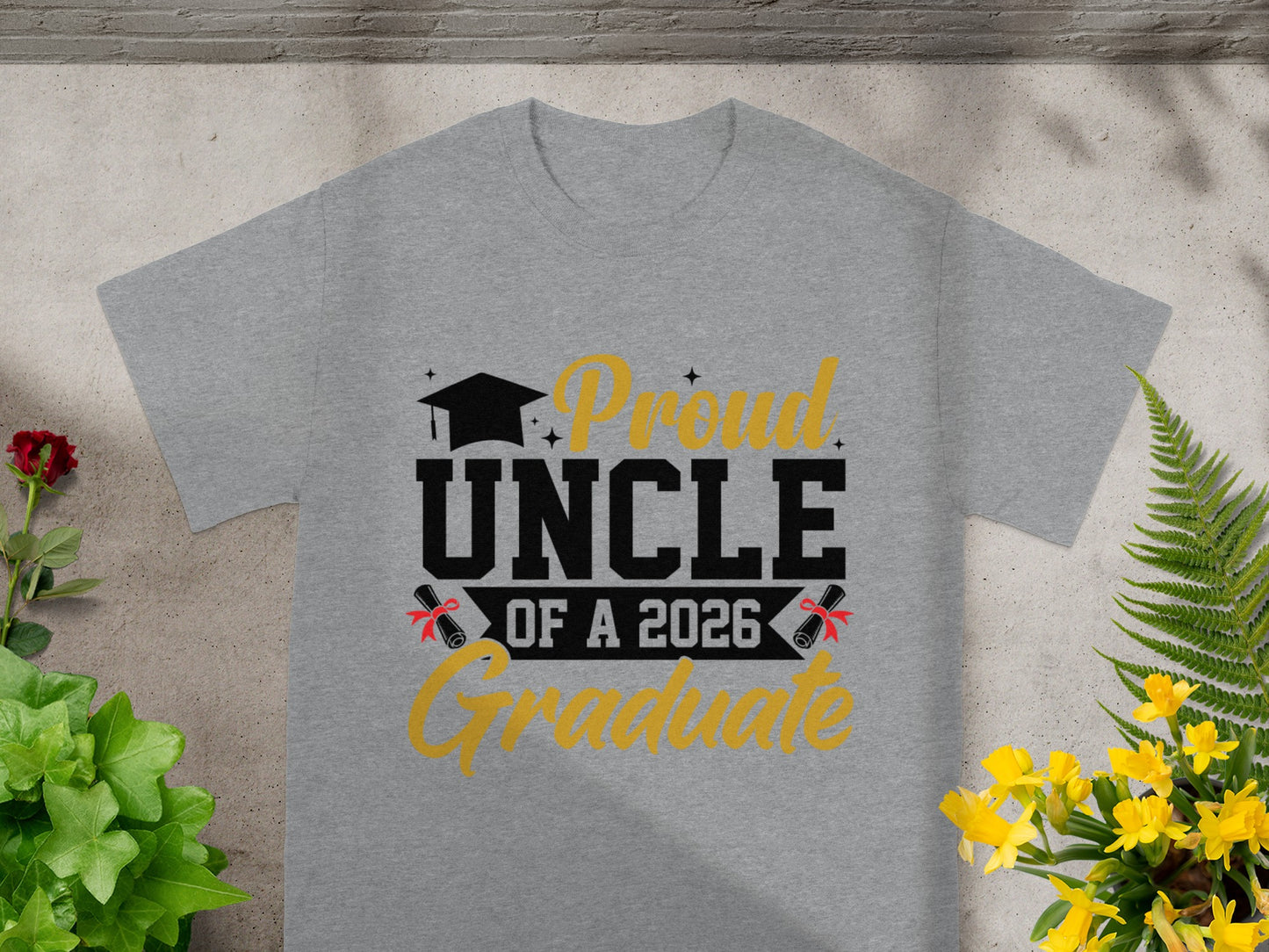Proud Uncle Of A 2026 Graduate Celebration Shirt