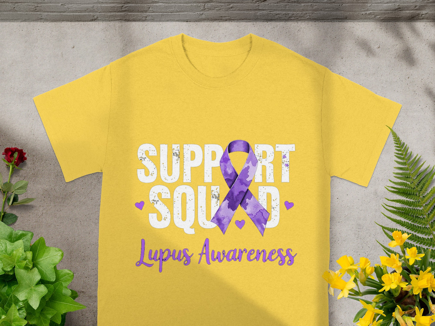 Support Squad Lupus Awareness T-Shirt
