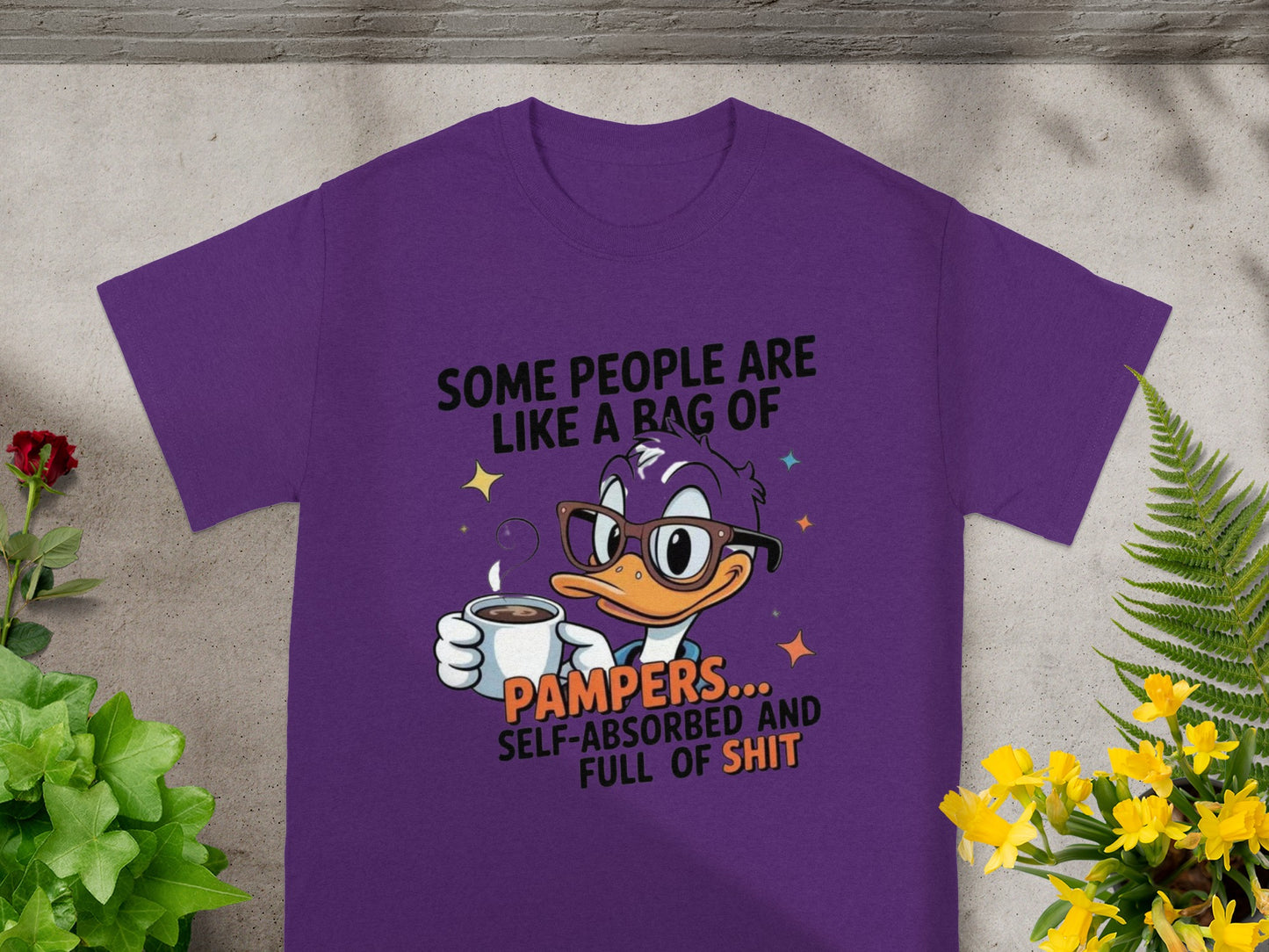 Some People Are Like A Bag Of Pampers Graphic T-shirt