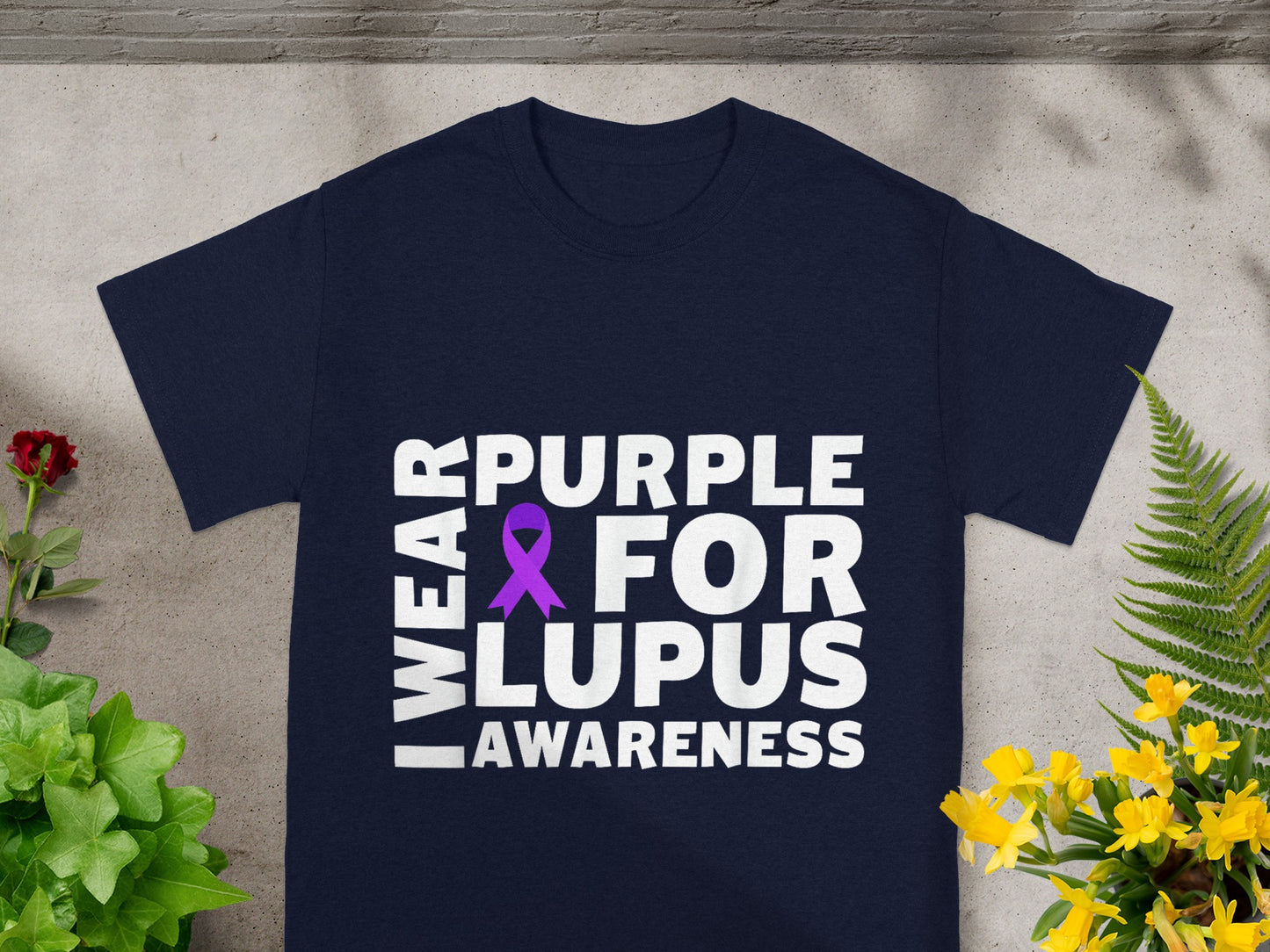 I Wear Purple for Lupus Awareness T-shirt