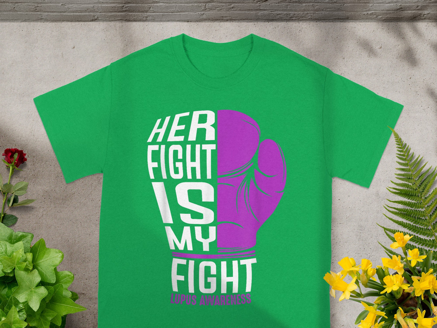 Her Fight is My Fight Lupus Awareness T-Shirt