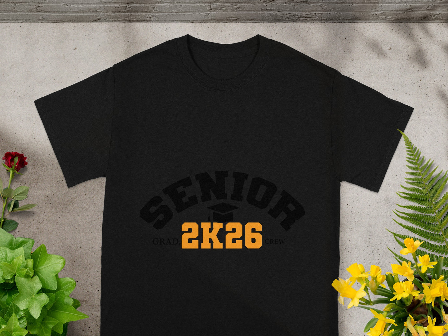 Senior 2K26 Grad Crew T-shirt for Graduates