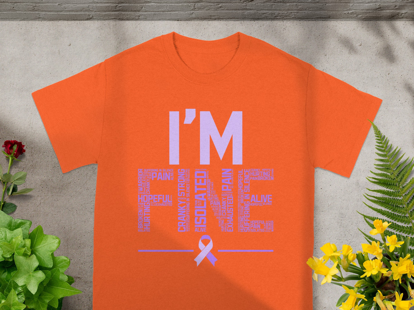 I'm a Warrior Inspirational T-Shirt for Awareness