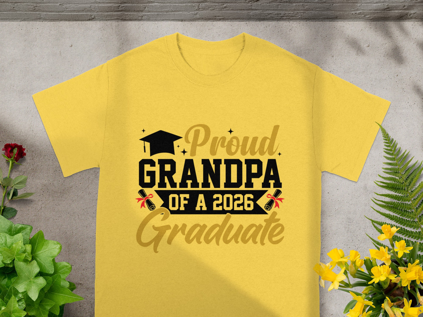 Proud Grandpa Of A 2026 Graduate T-Shirt