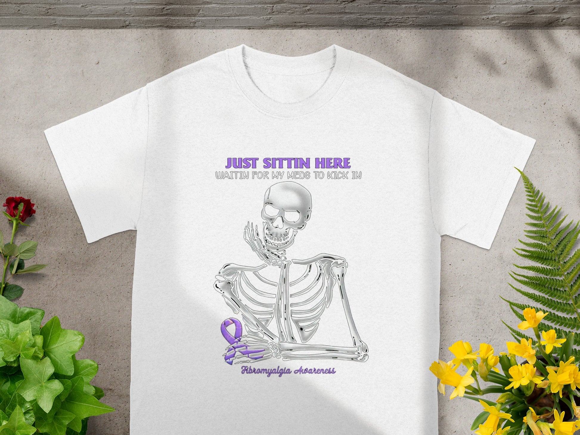 Just Sittin Here Waitin for Meds to Kick In T-Shirt