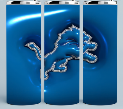 Detroit Lions tumbler