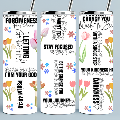 Faith Inspirational 20 ounce Tumbler
