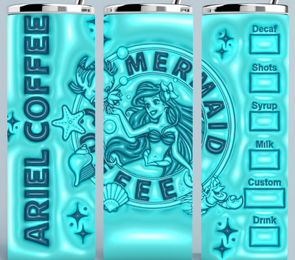 Ariel Coffee Starbucks Tumbler
