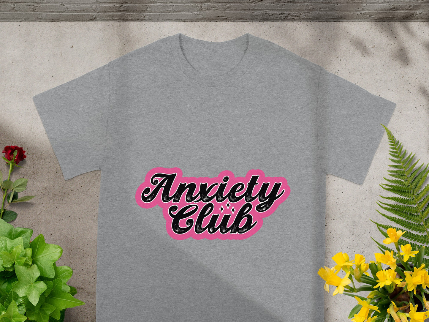 Anxiety Club Graphic Tee Shirt product
