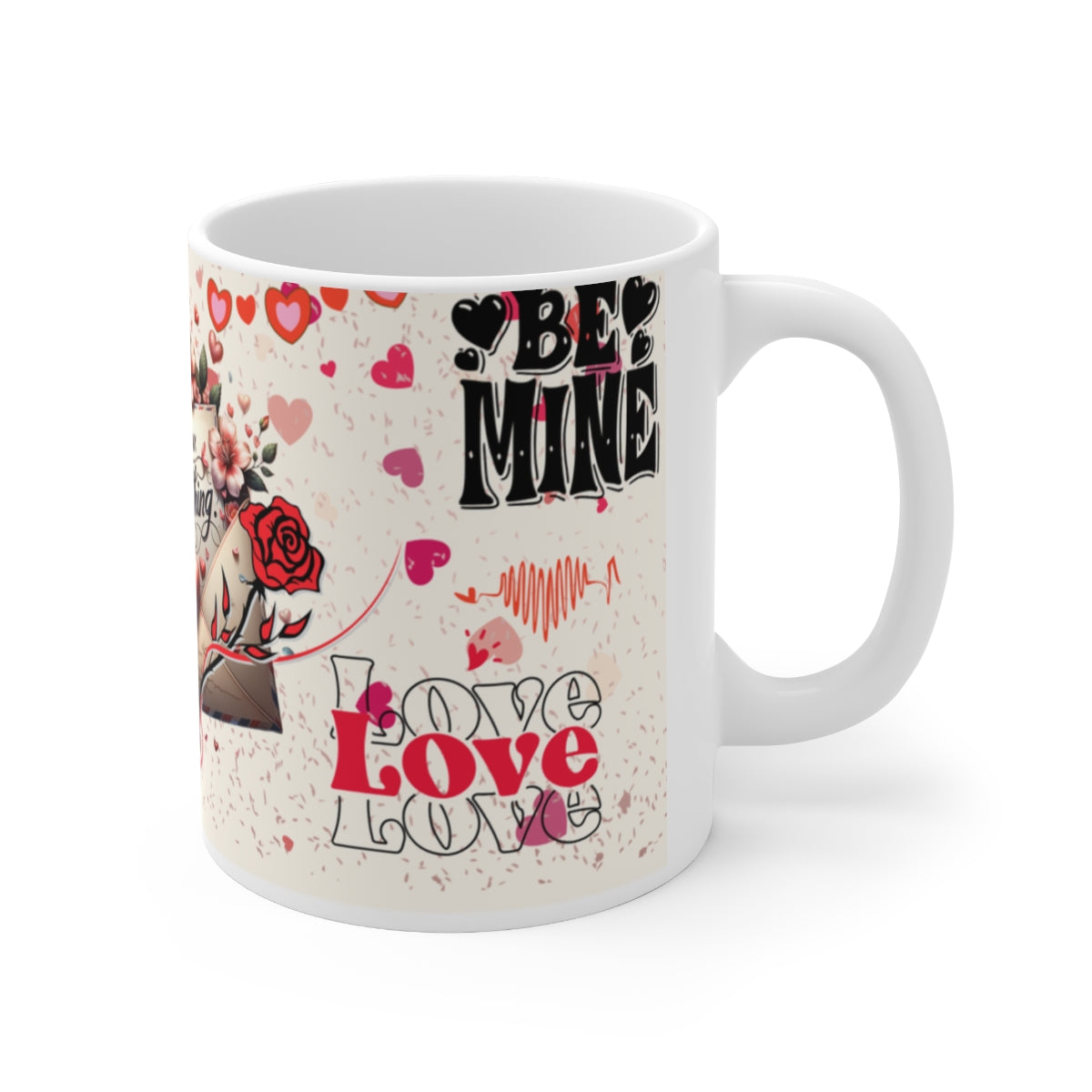 Be Mine Love Valentine Design Mug for Couples