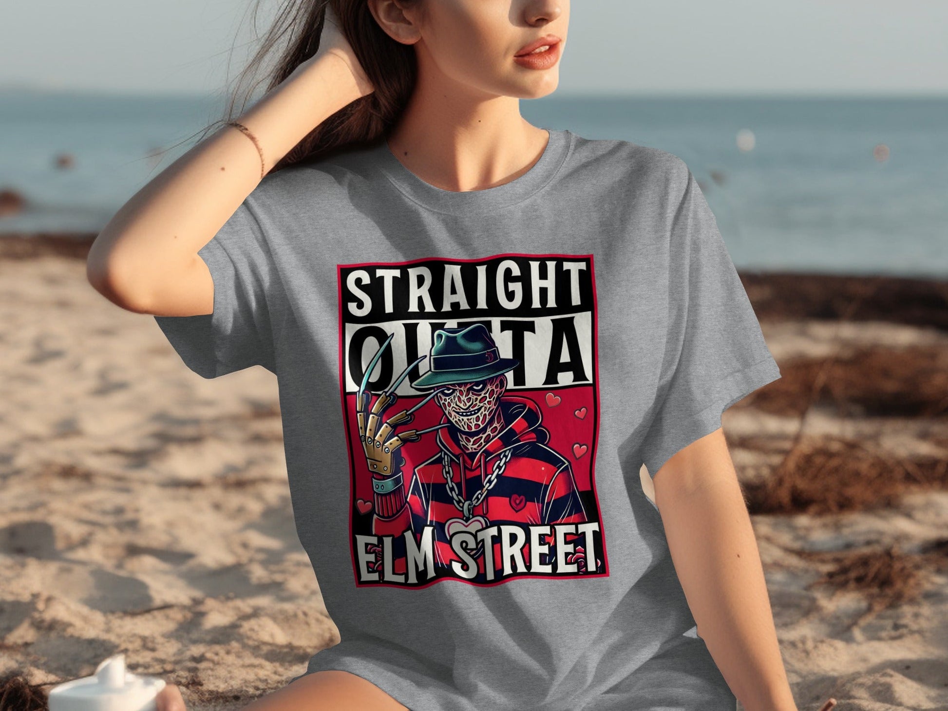 Straight Outta Elm Street Graphic T-shirt