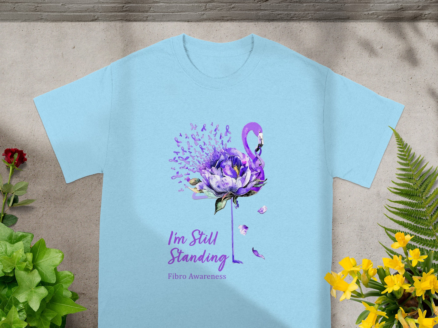 I'm Still Standing Fibro Awareness T-shirt