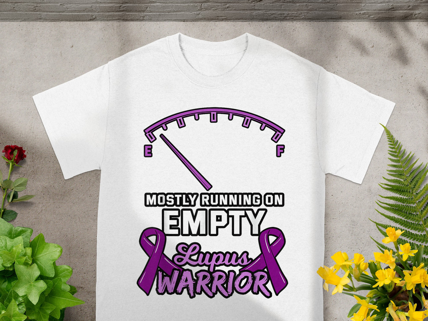 Mostly Running on Empty Lupus Warrior T-Shirt