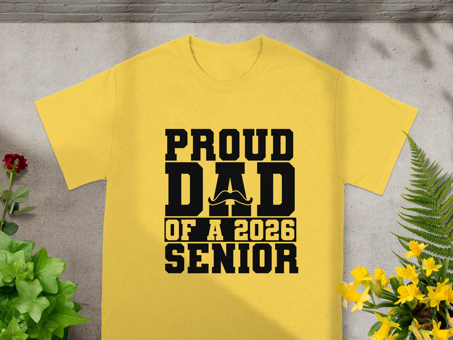 Proud Dad Of A 2026 Senior T-Shirt Graduation Gift
