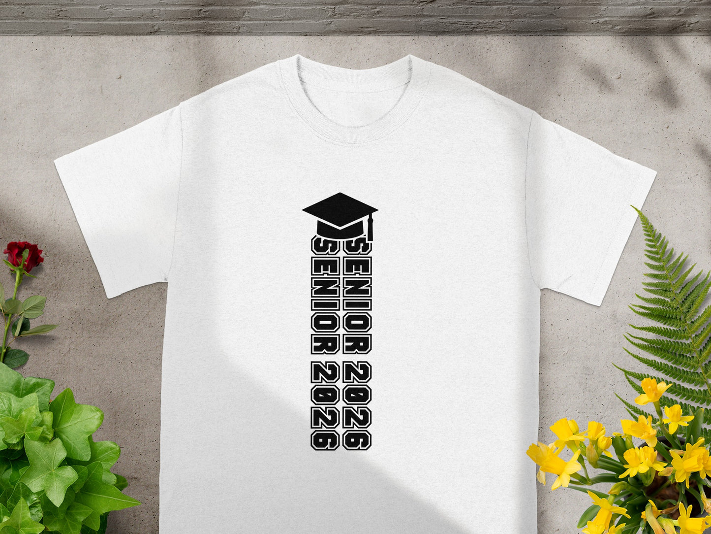 Senior 2026 Graduation Cap Design T-Shirt Product