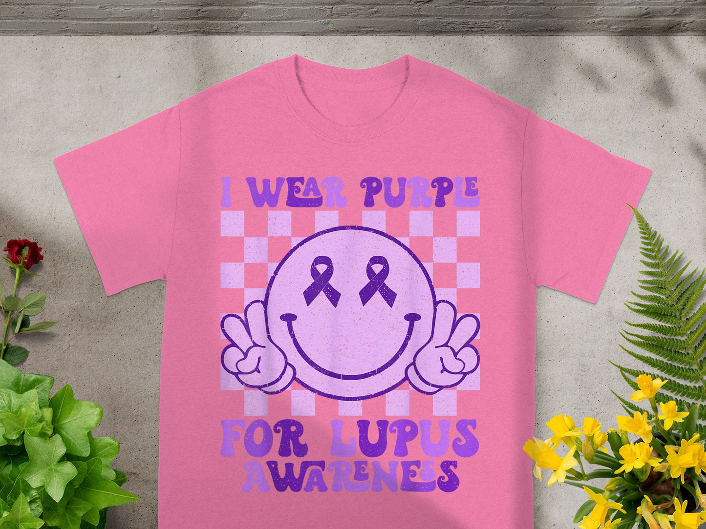 I Wear Purple for Lupus Awareness Graphic T-Shirt