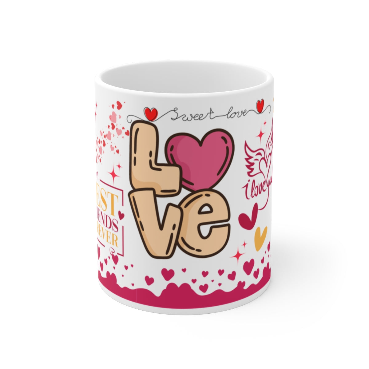Sweet Love Best Friends Forever Love Mug