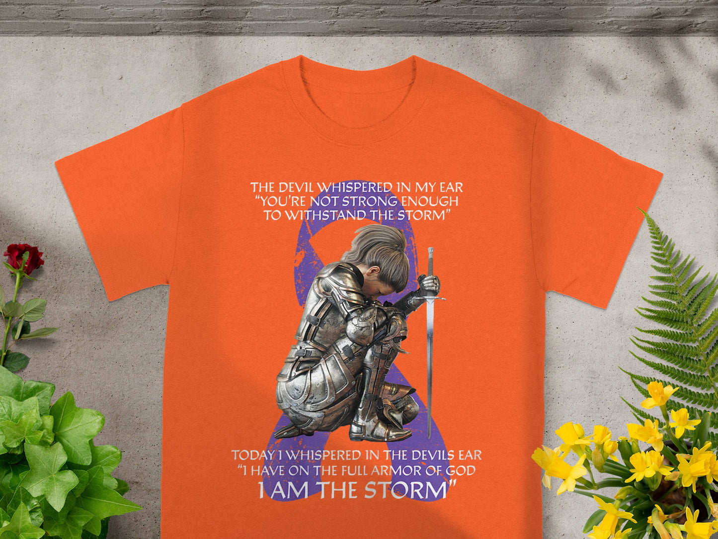 The Devil Whispered You Are Not Strong Enough T-shirt