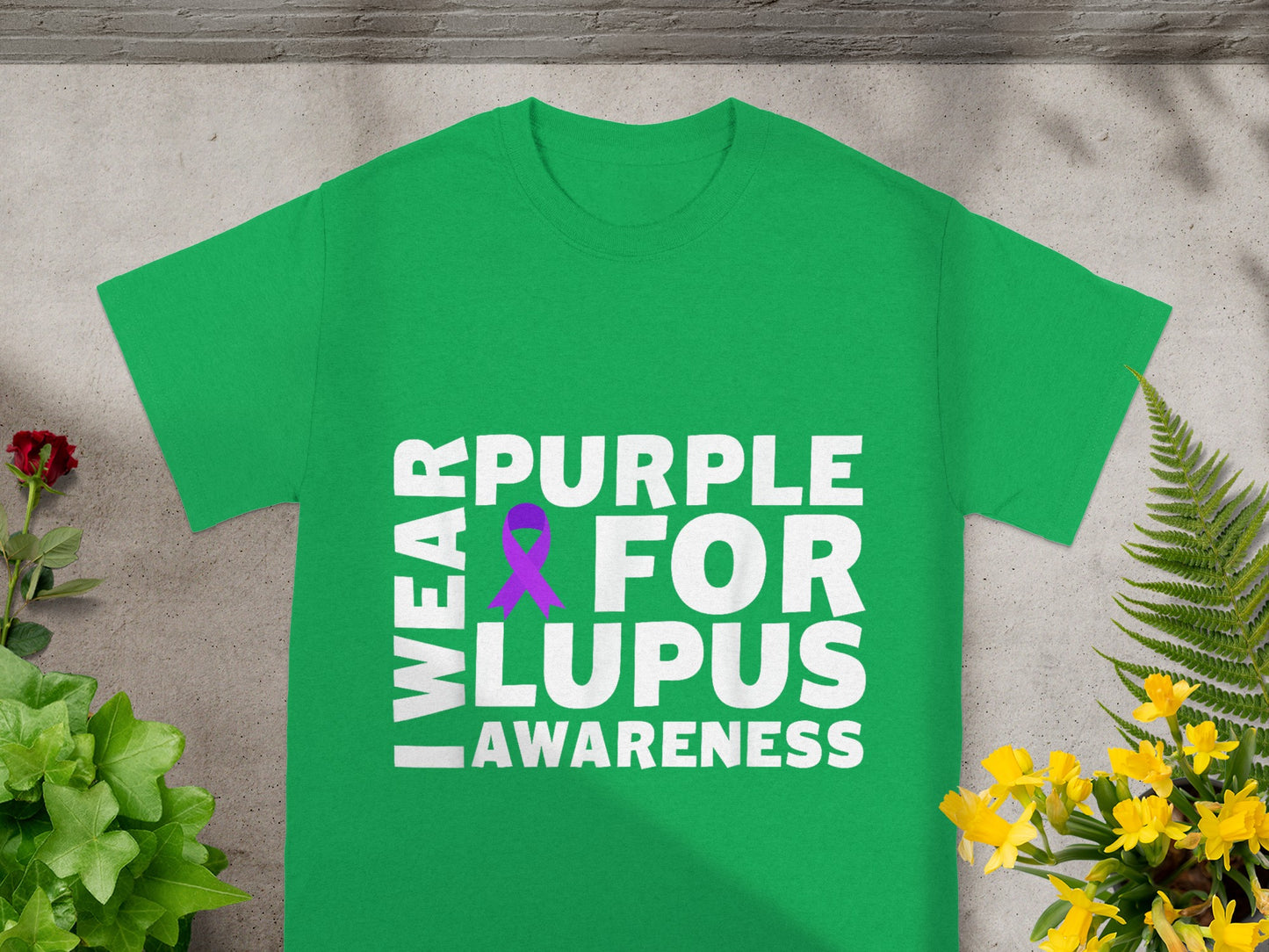 I Wear Purple for Lupus Awareness T-Shirt