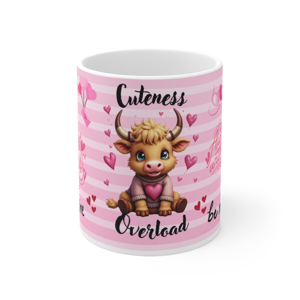 Cuteness Overload Adorable Baby Bull Mug