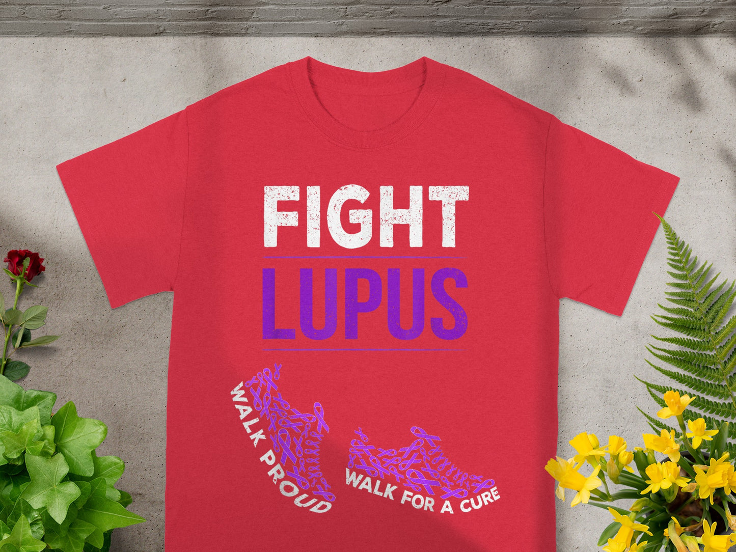 Fight Lupus Walk Proud Walk for a Cure T-shirt