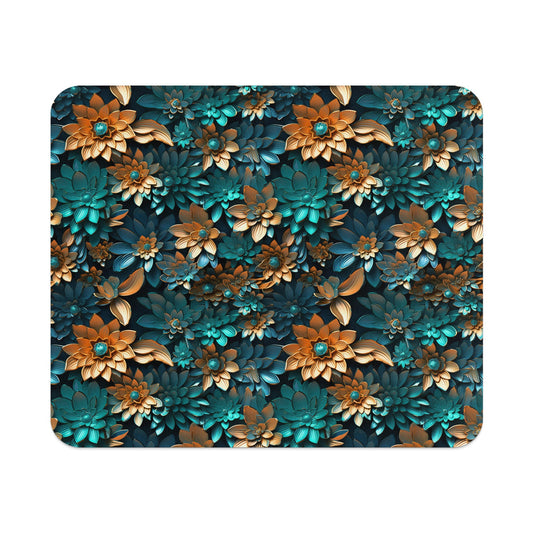 Elegant Floral Pattern Design Rectangular Product