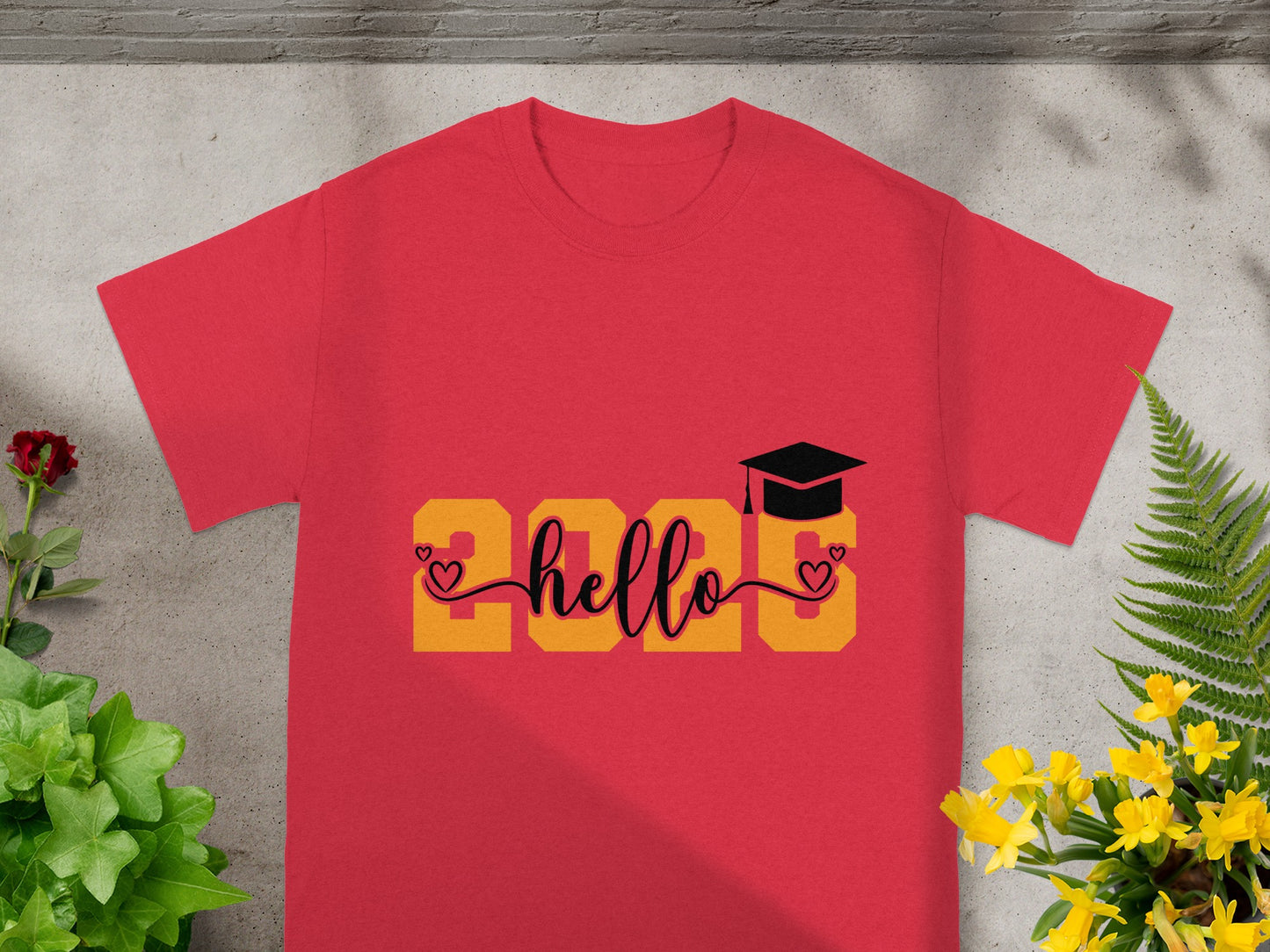 Hello 2026 Graduation T-Shirt for Students and Alumni