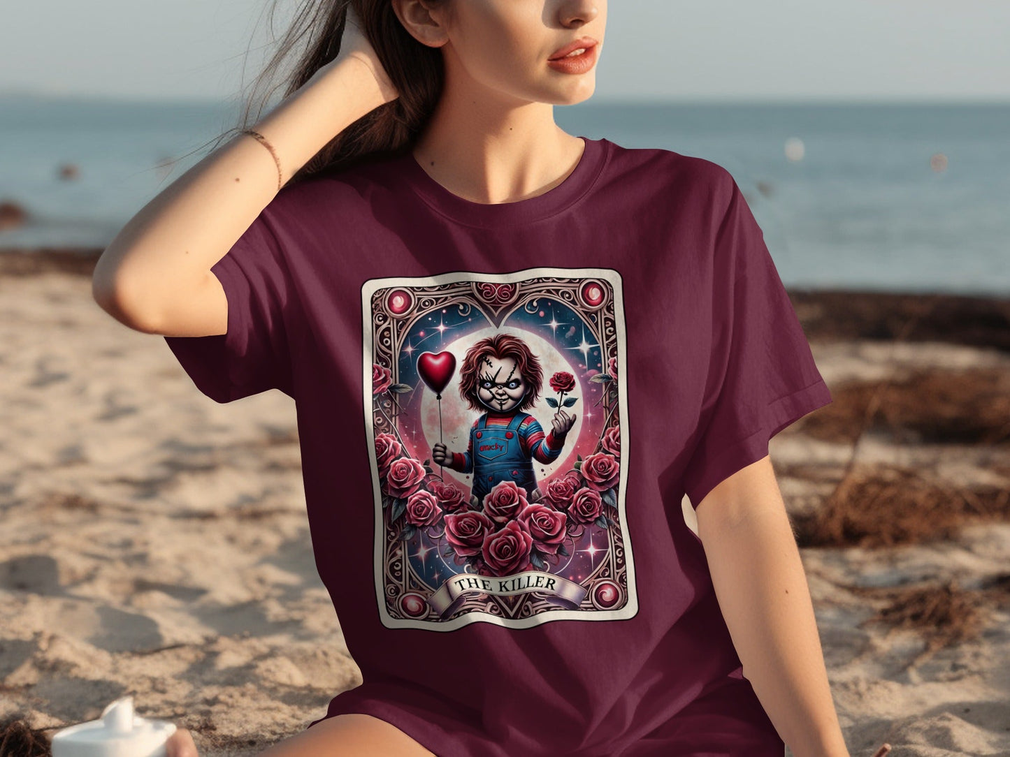 The Killer Heart Design Graphic Tee Product