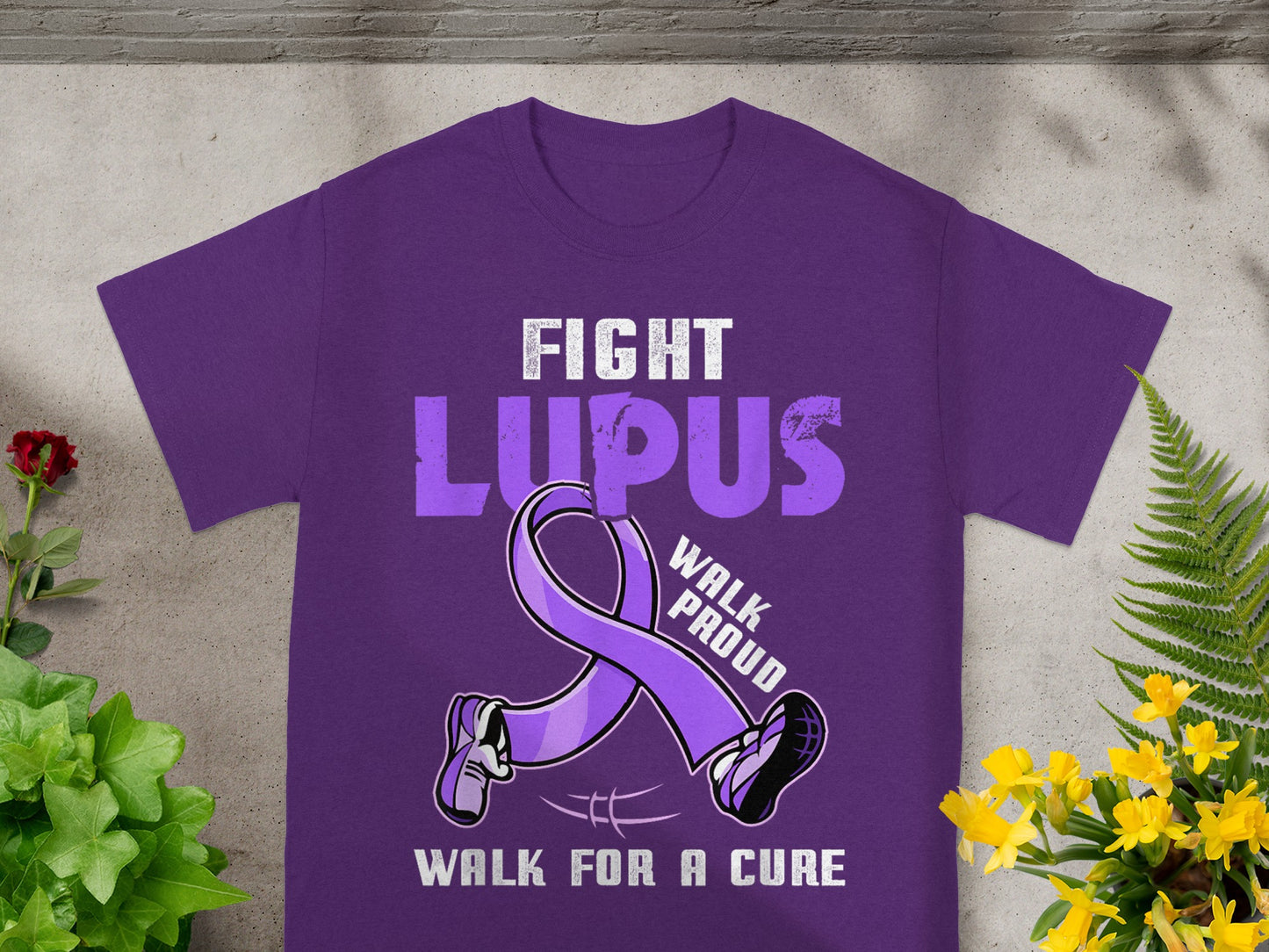 Fight Lupus Walk Proud Walk for a Cure T-shirt