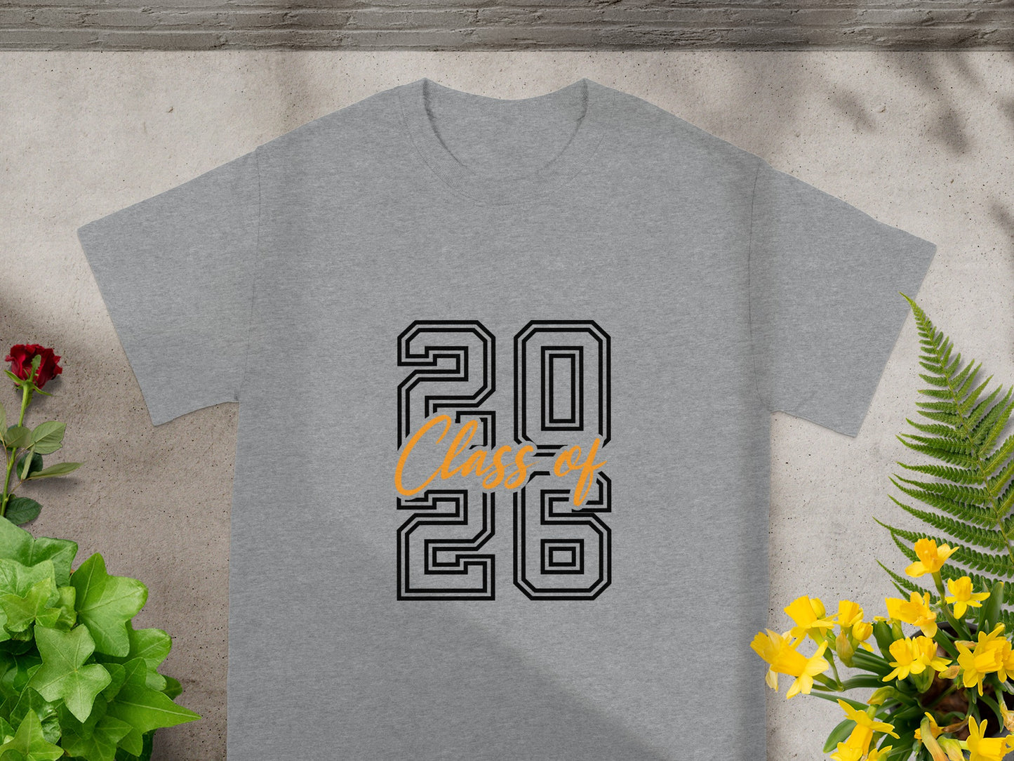 2026 Class of 2026 graphic printed t-shirt