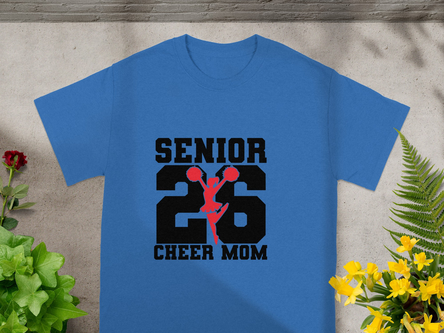 Senior 26 Cheer Mom T-Shirt Gift for Proud Cheer Mom