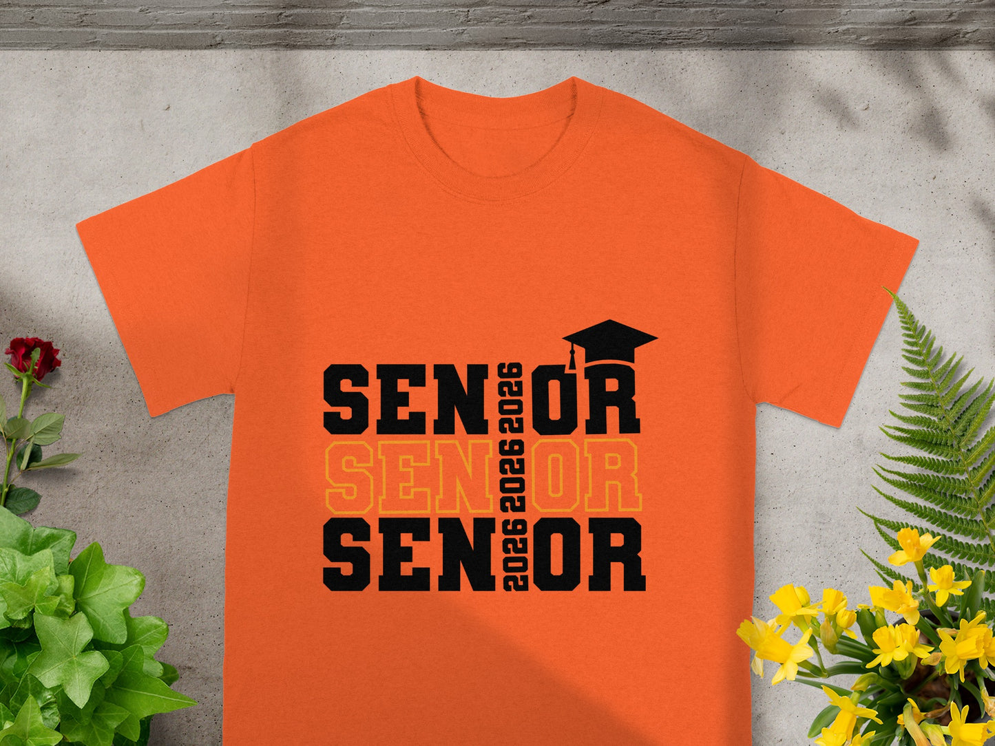 Senior 2026 Graduation Year T-Shirt for Graduates