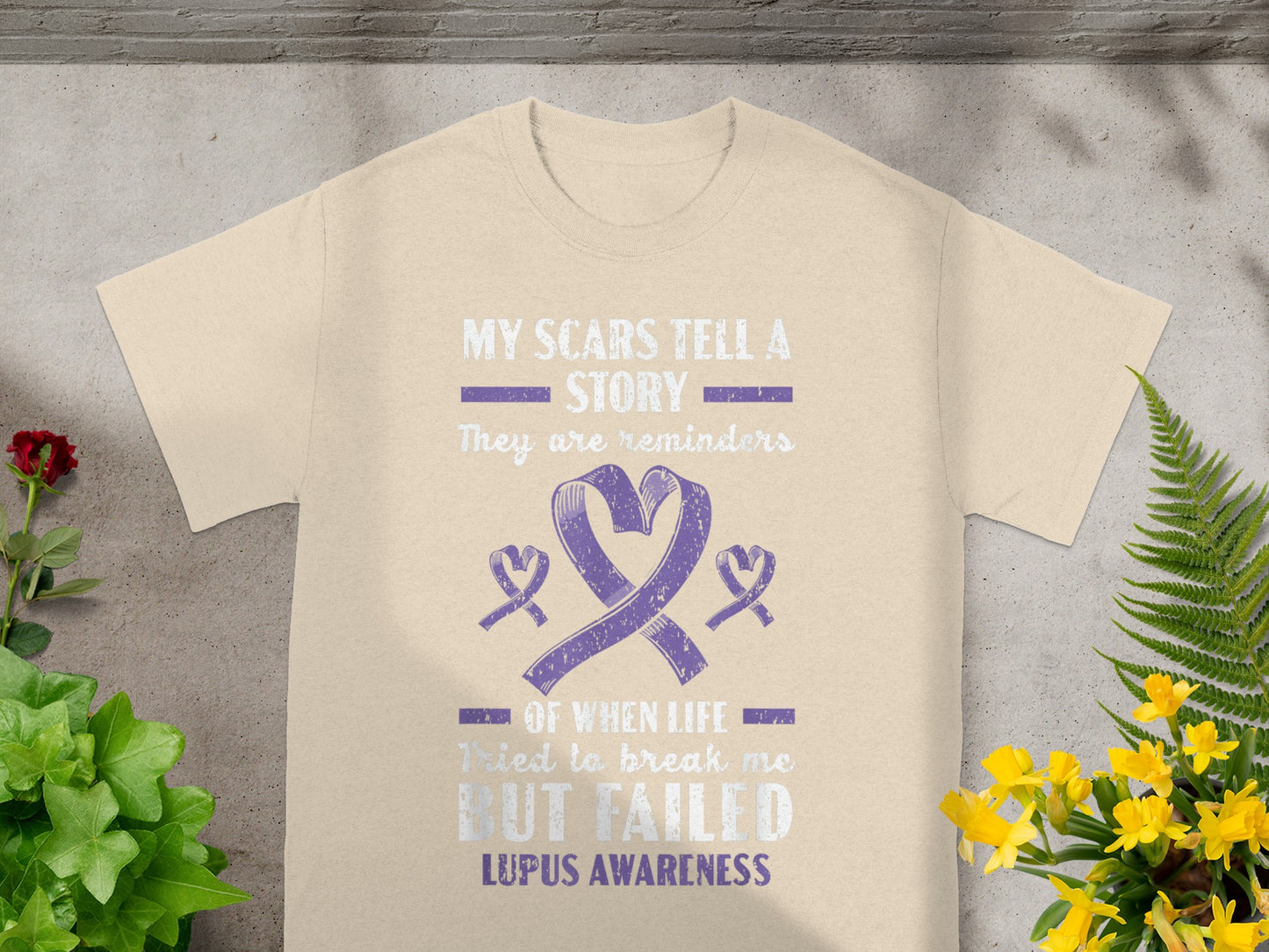 My Scars Tell A Story Lupus Awareness Shirt