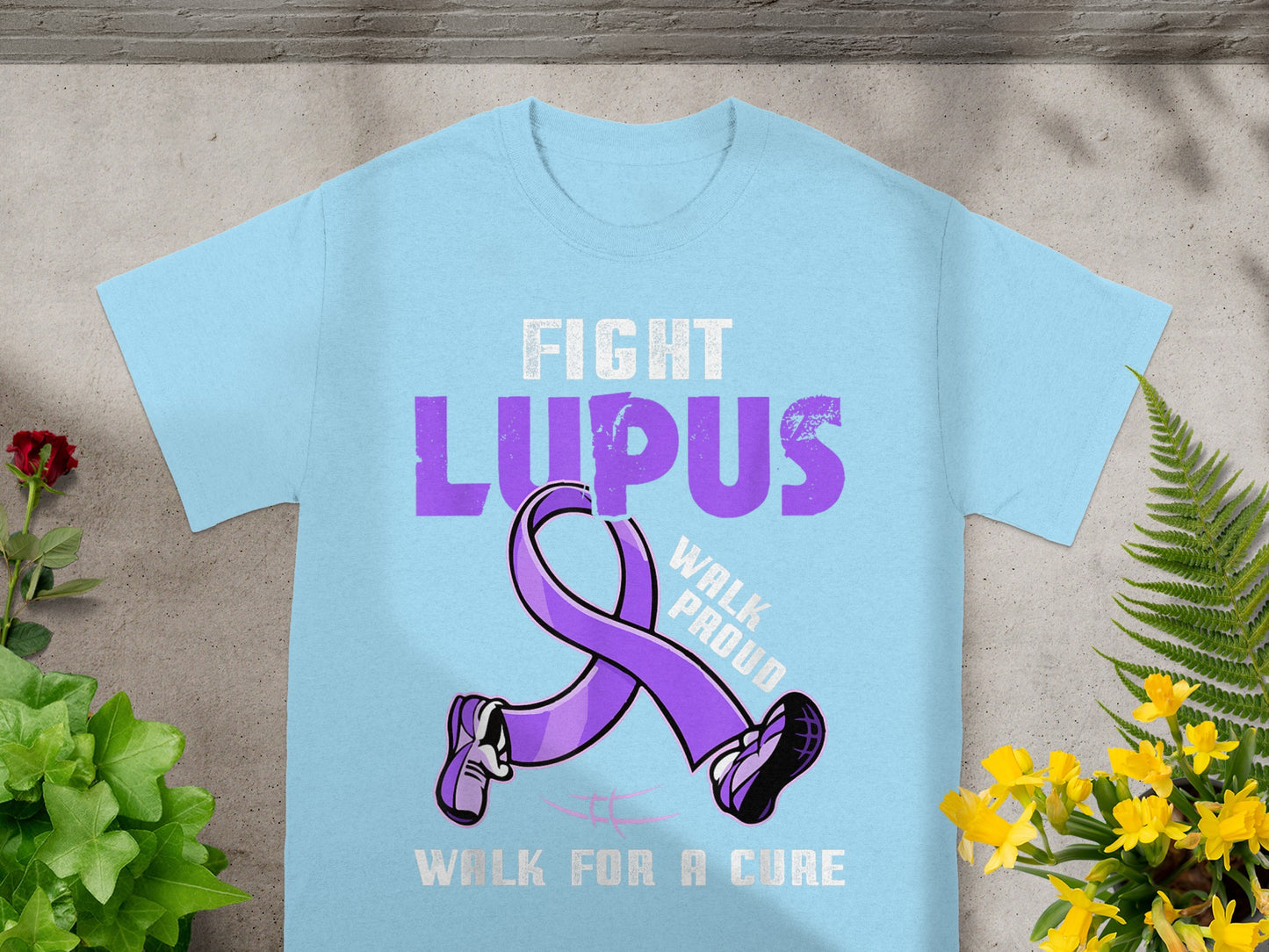Fight Lupus Walk Proud Walk for a Cure T-shirt