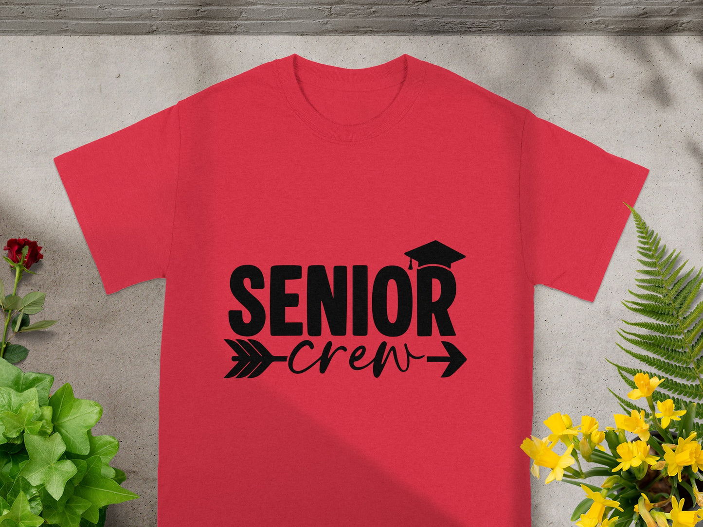 Senior Crew Graduation T-Shirt for High School Seniors
