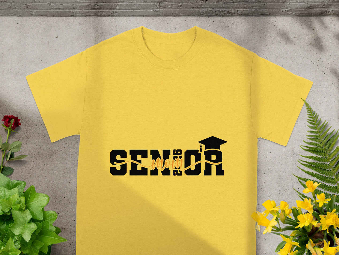 2016 Senior Graduation Design on Yellow T-Shirt
