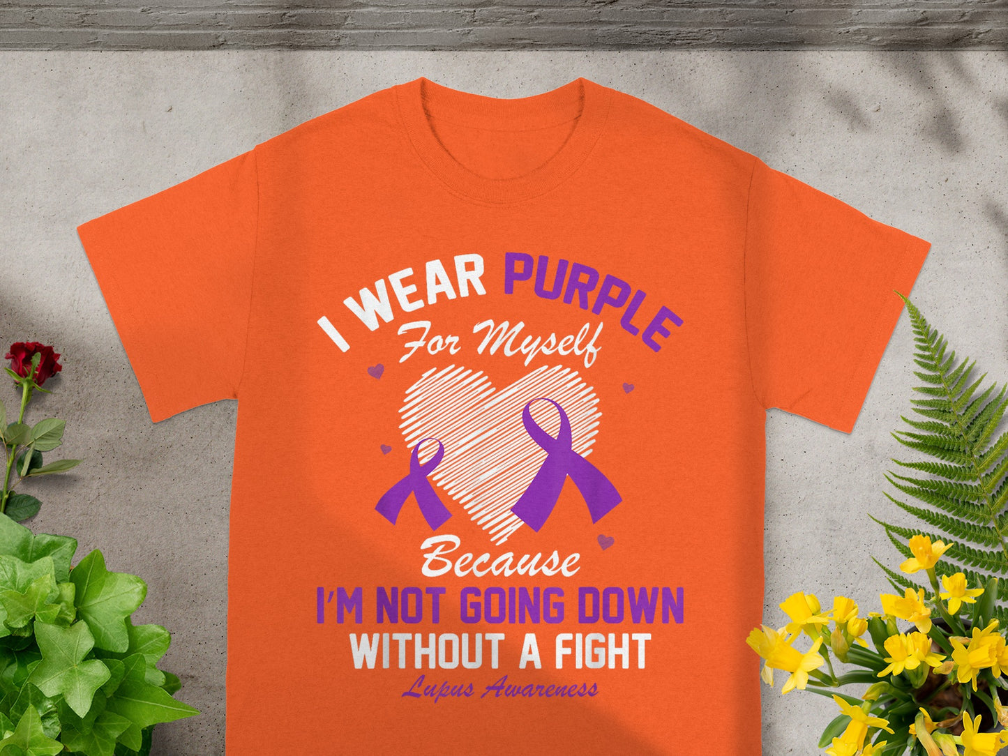 I Wear Purple Because I'm Not Going Down Without a Fight Shirt