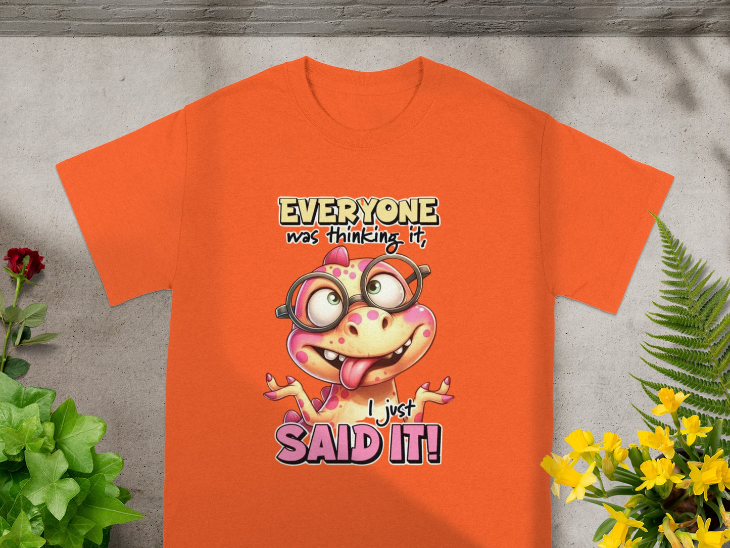 Funny Cartoon Frog Everyone Was Thinking It Shirt