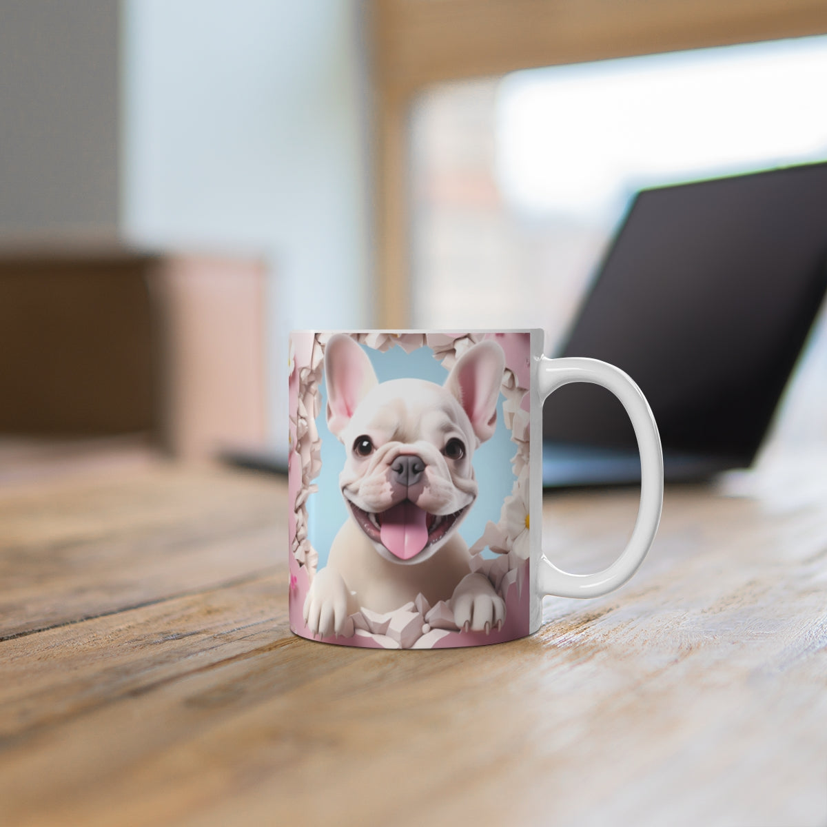 Cute French Bulldog Design Coffee Mug for Dog Lovers