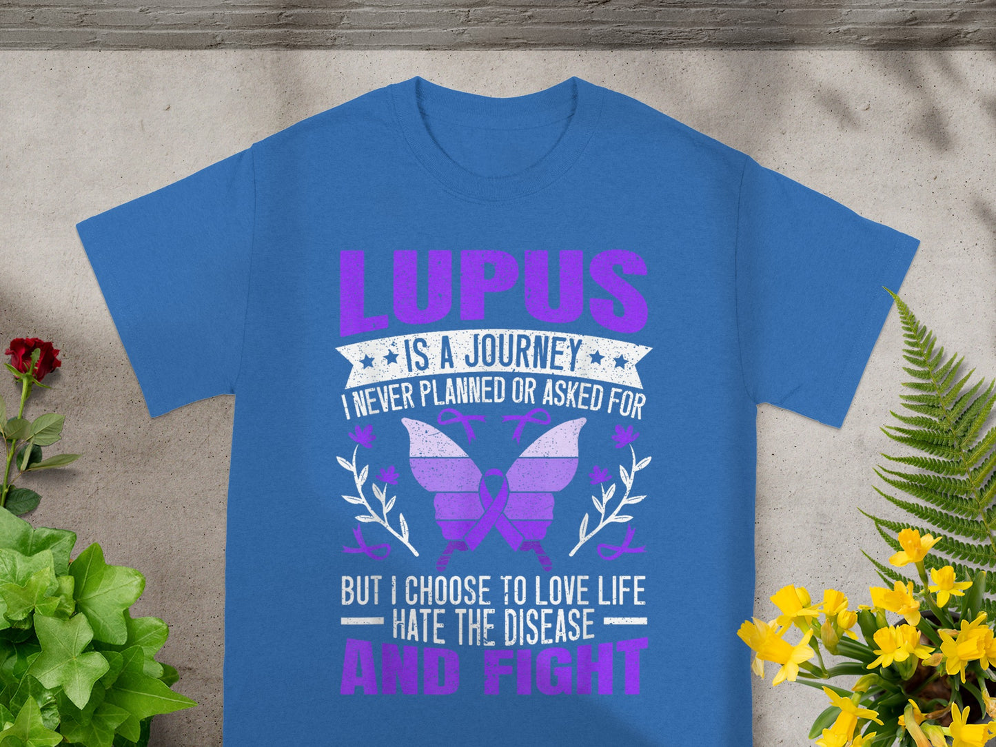 Lupus Journey Choose to Love Life Inspirational Shirt