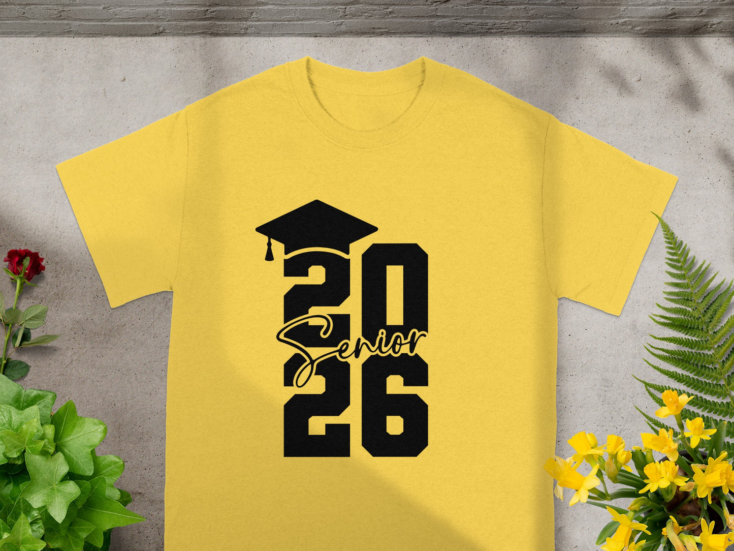 2026 Senior Shirt with Graduation Cap for Students