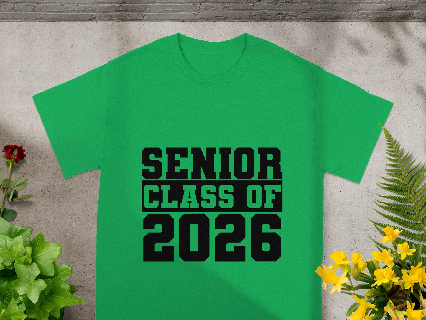 Senior Class of 2026 Graphic T-Shirt for Graduates