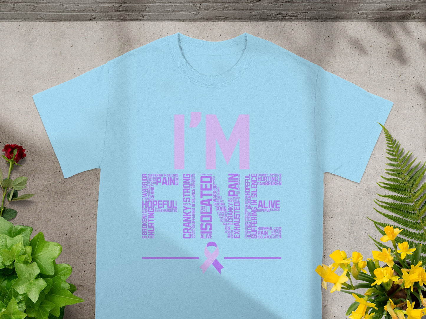 I'm A Survivor Awareness Graphic Tee apparel
