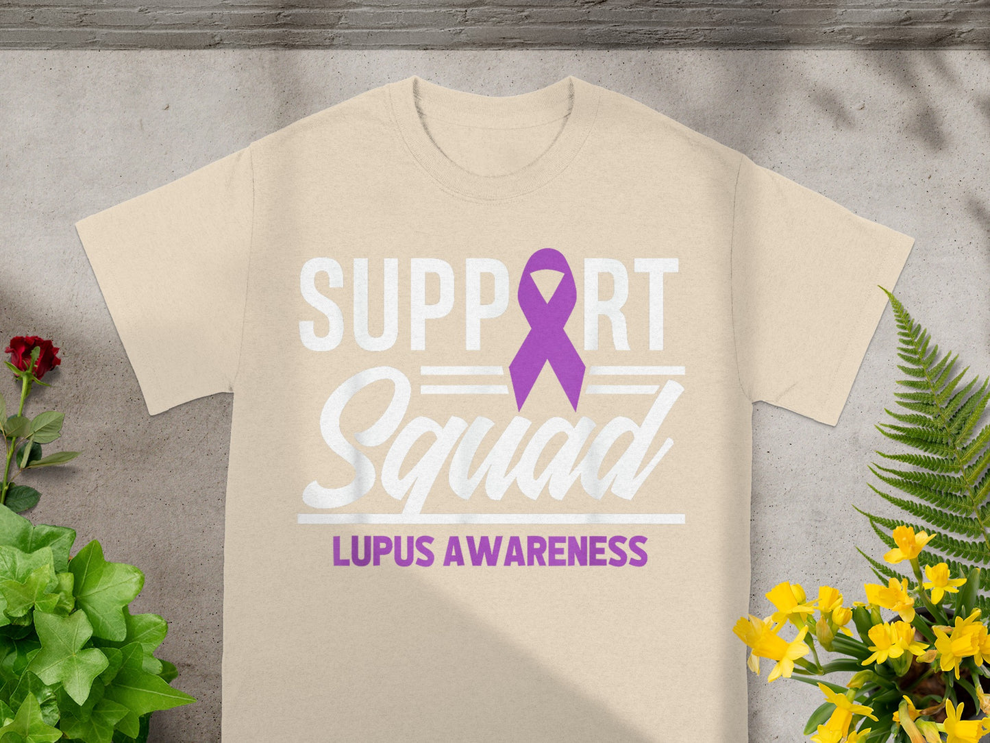 Support Squad Lupus Awareness T-Shirt Product