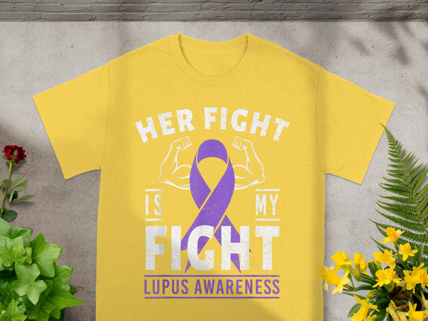 Her Fight Lupus Awareness Is My Fight T-shirt