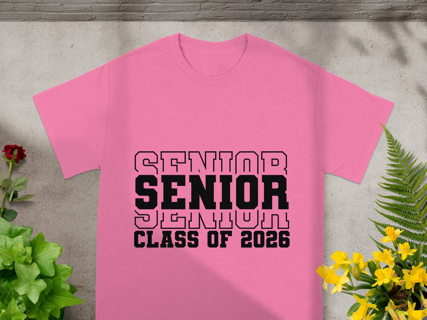 Senior Class Of 2026 Graphic Tee for Graduates