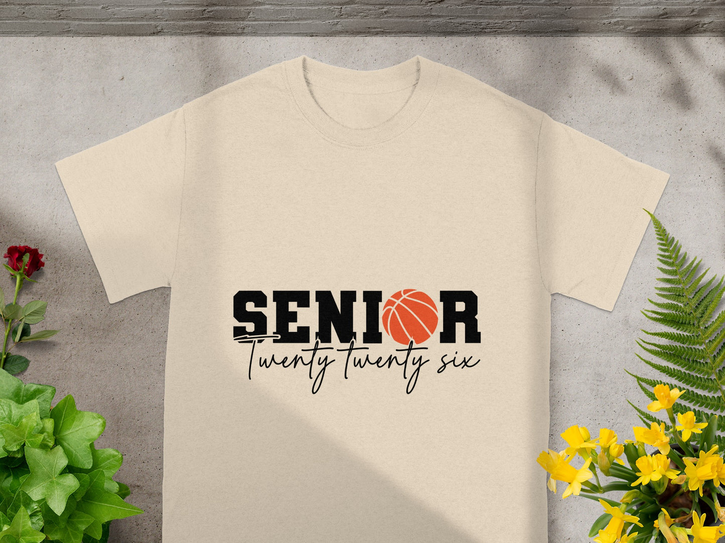 Senior Twenty Twenty Six Basketball T-shirt